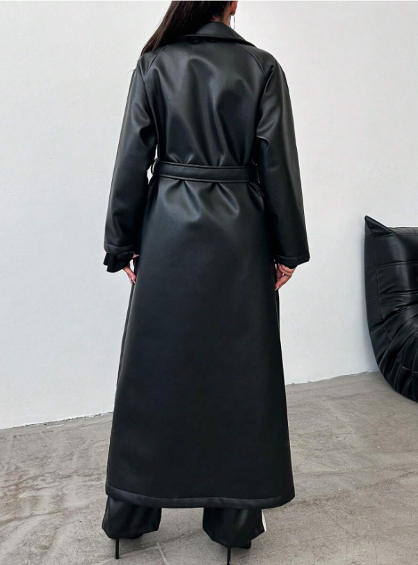 Evelyn - Tijdloze Trenchcoat met Verstelbare Riem