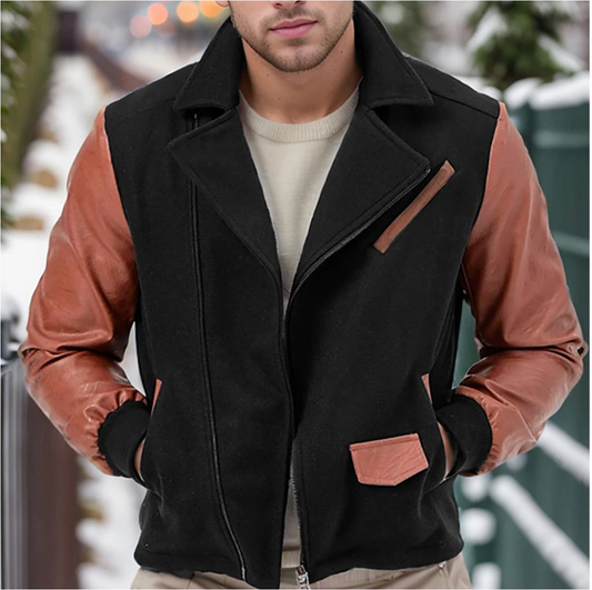 Luxe Leren Winterjas