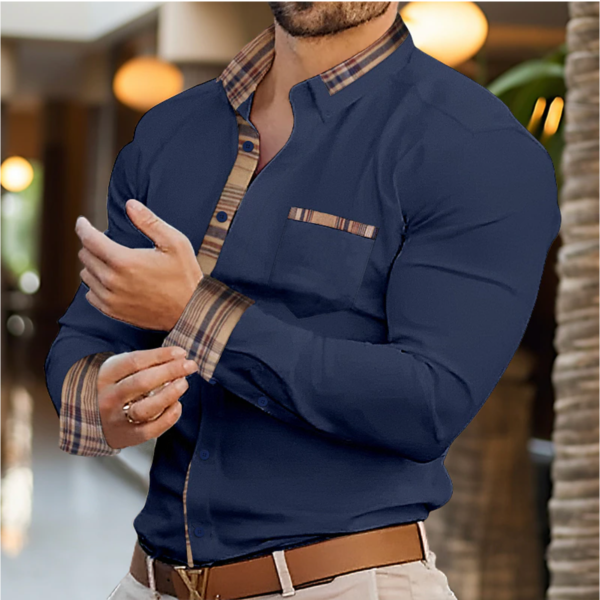 Jasper - Stijlvolle Blouse met Moderne Snit