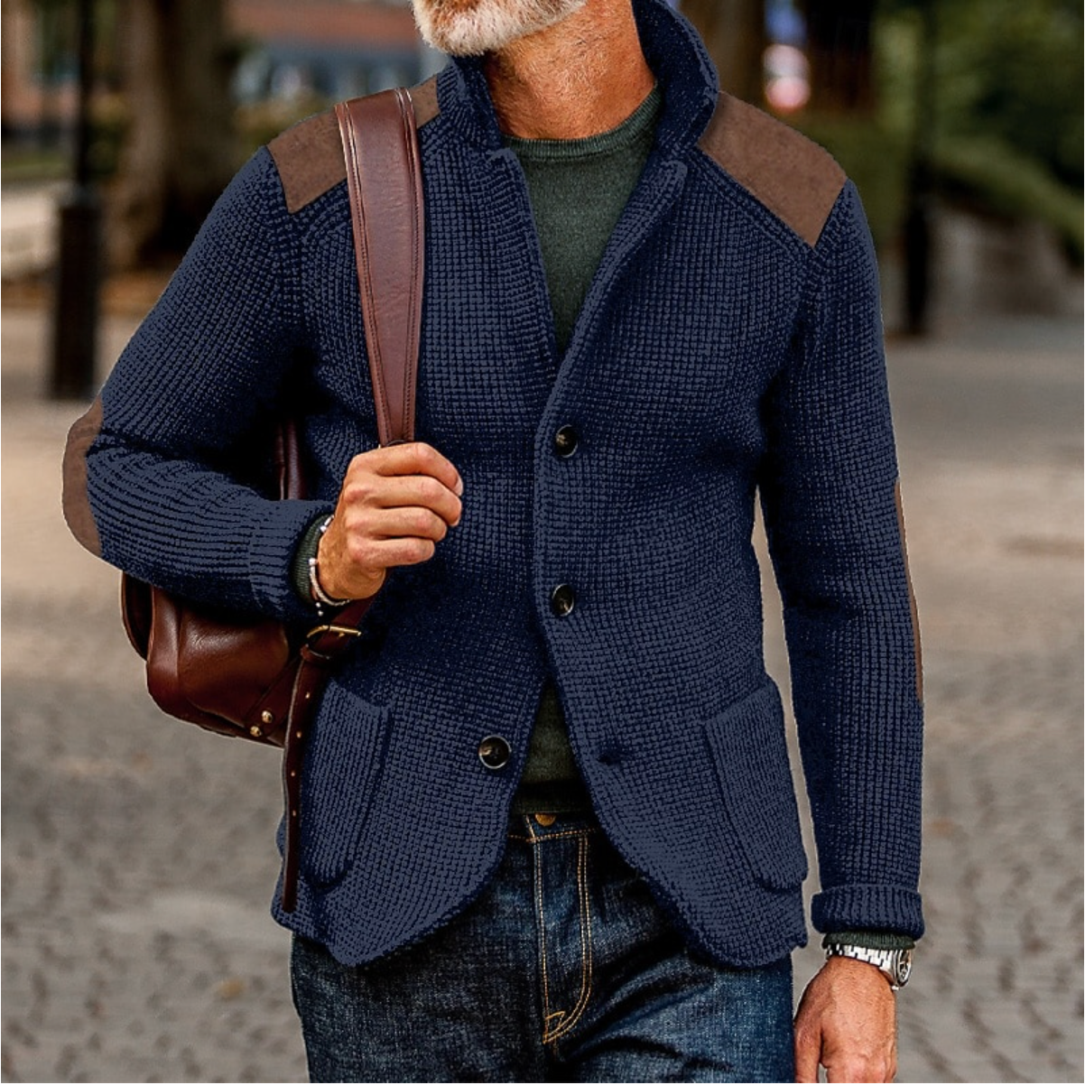 Leonard - Stijlvolle Herfst/Winter Cardigan Trui
