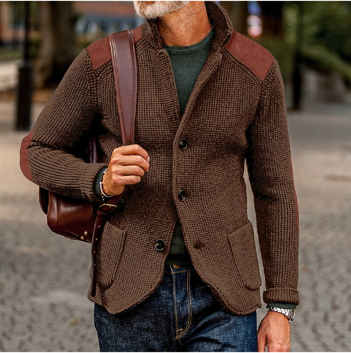 Leonard - Stijlvolle Herfst/Winter Cardigan Trui