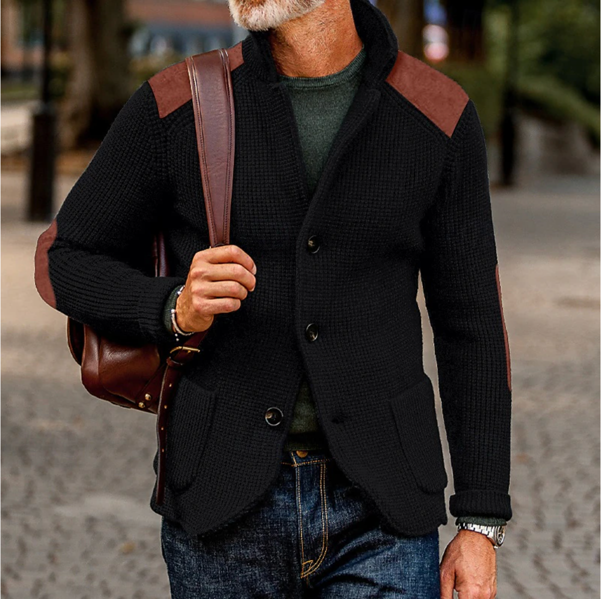 Leonard - Stijlvolle Herfst/Winter Cardigan Trui