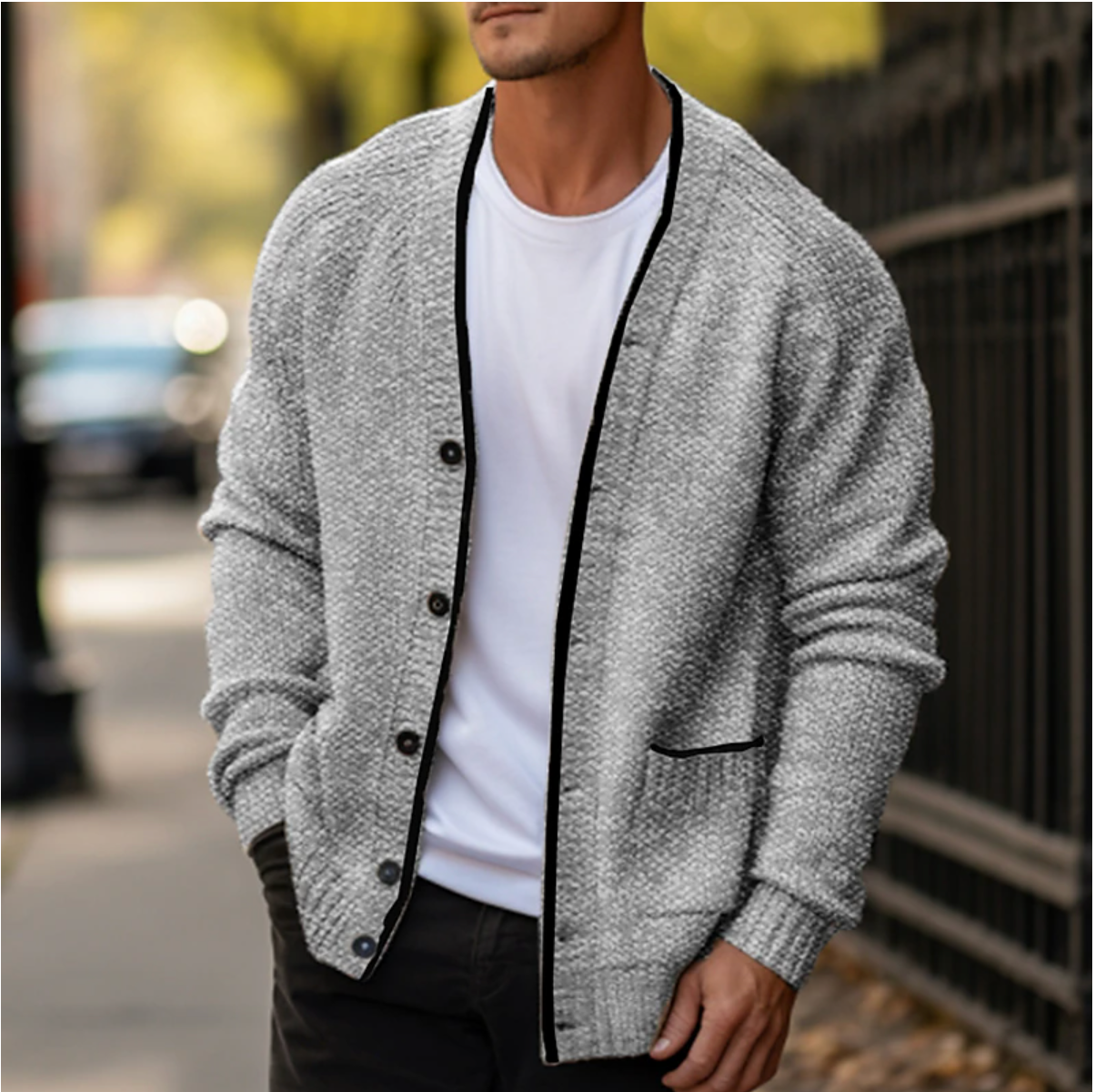 Joris - Stijlvolle Herfst/Winter Cardigan