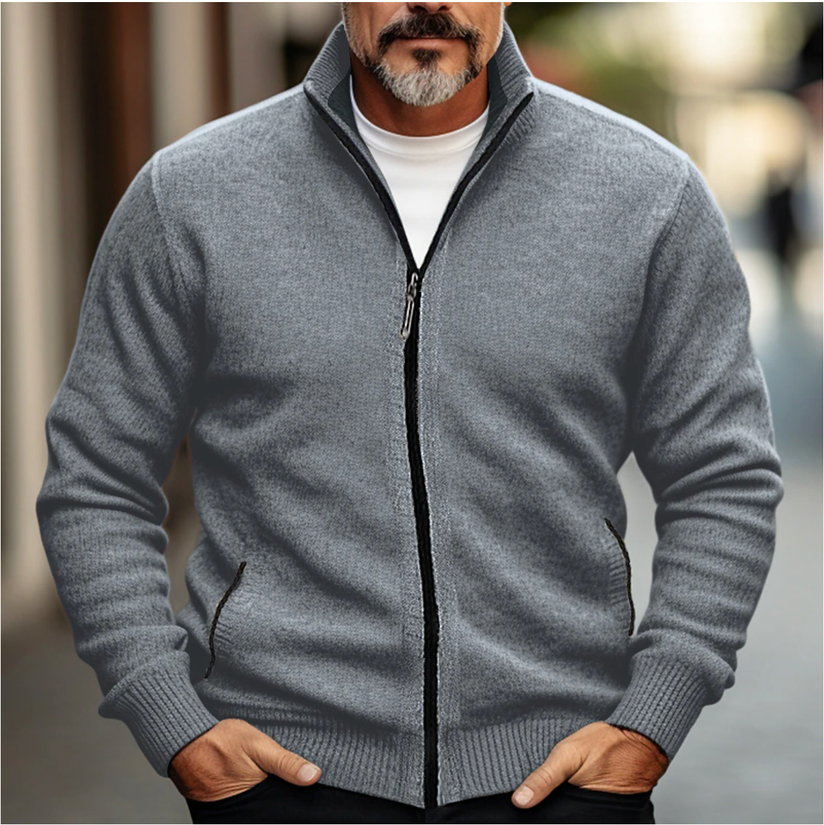Daan - Elegante Herfst/Winter Cardigan Sweater