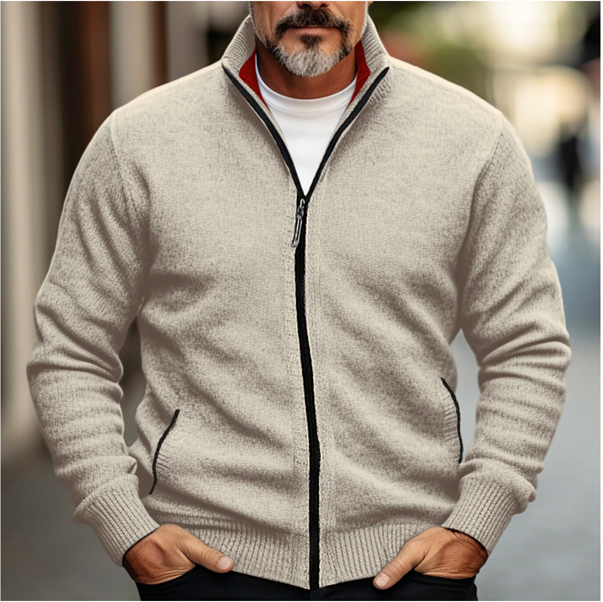 Daan - Elegante Herfst/Winter Cardigan Sweater