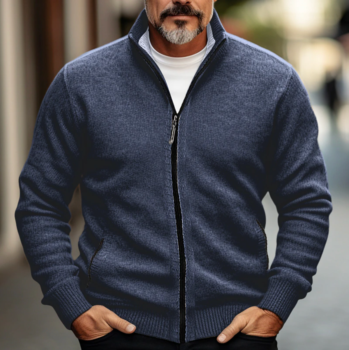 Daan - Elegante Herfst/Winter Cardigan Sweater