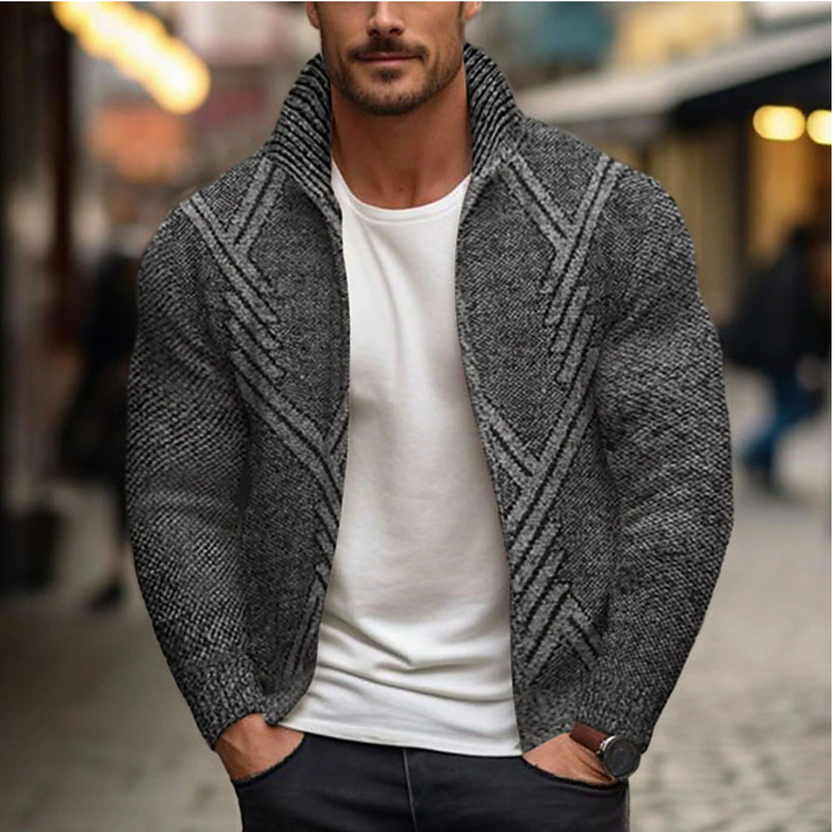 Joris - Stijlvolle Herfst/Winter Cardigan