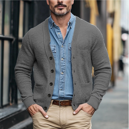Jasper - Stijlvolle Heren Cardigan