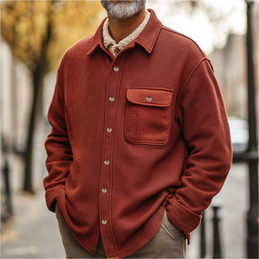 Luca - Stijlvol Flanel Shirt voor Herfst & Winter