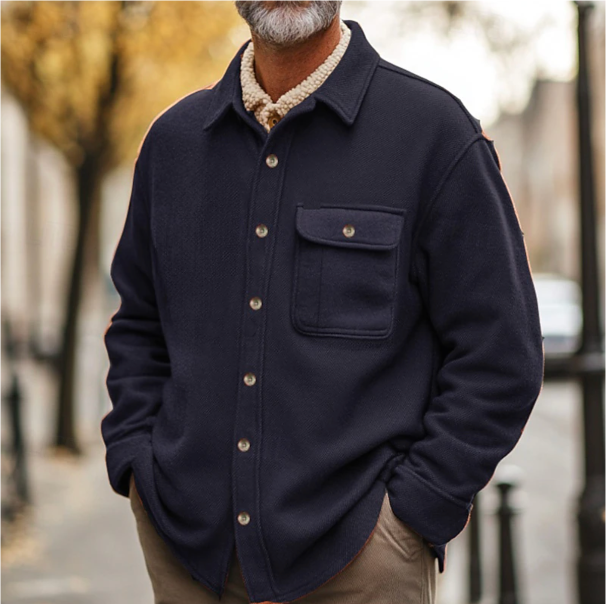 Luca - Stijlvol Flanel Shirt voor Herfst & Winter