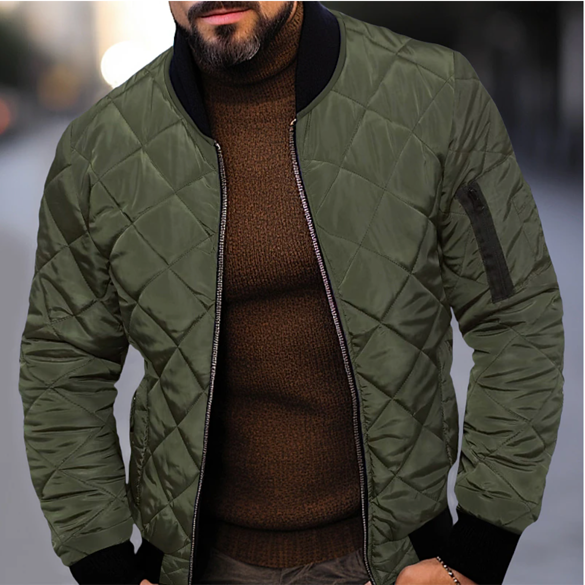 Luca - Stijlvolle Bomber Jas