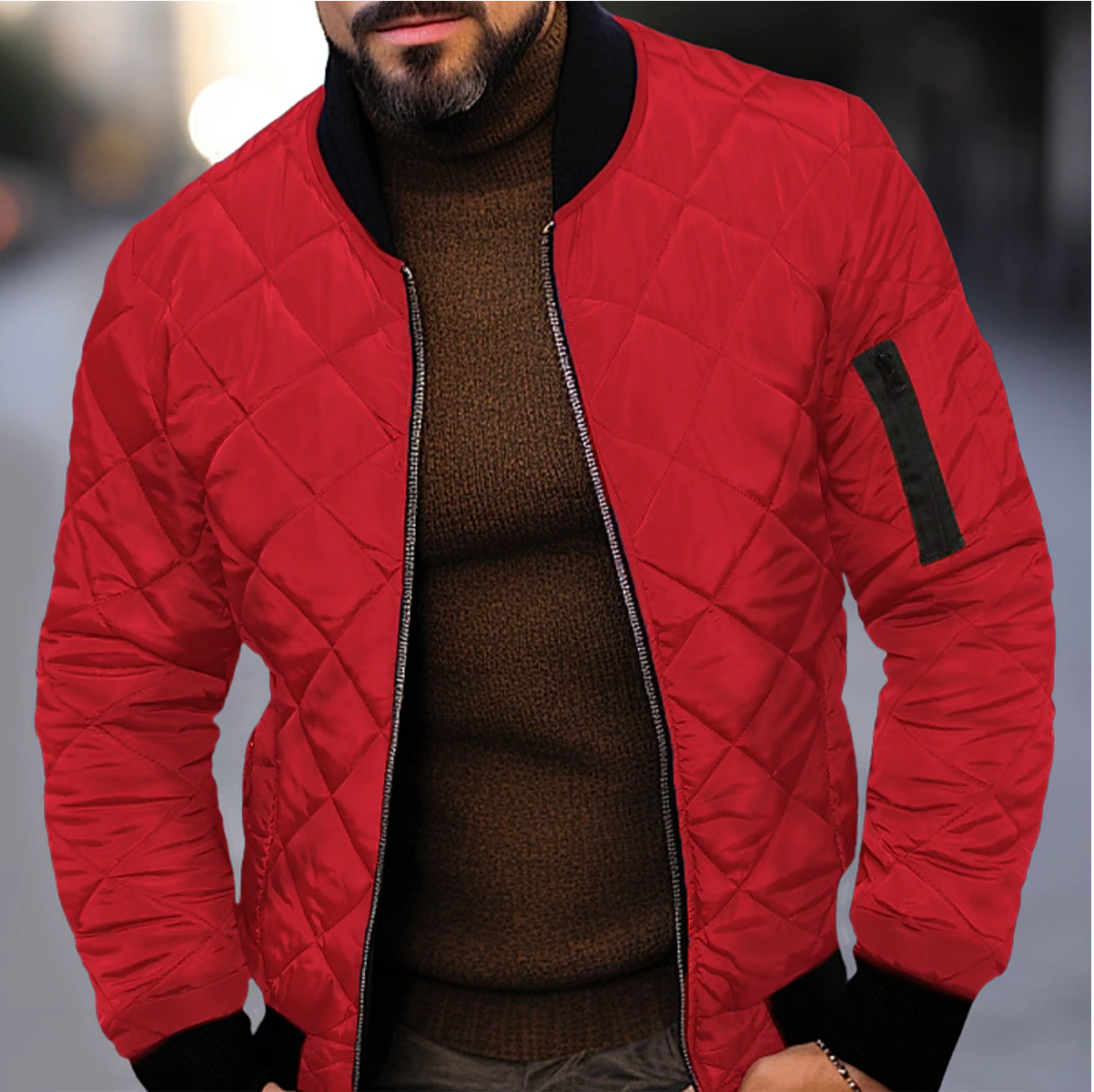 Luca - Stijlvolle Bomber Jas