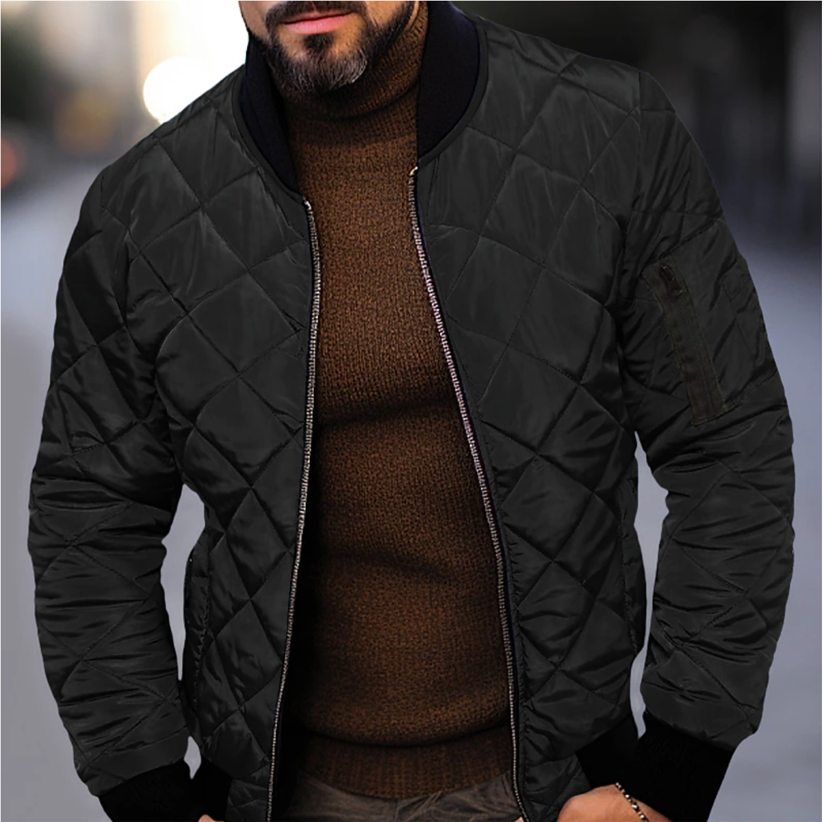 Luca - Stijlvolle Bomber Jas
