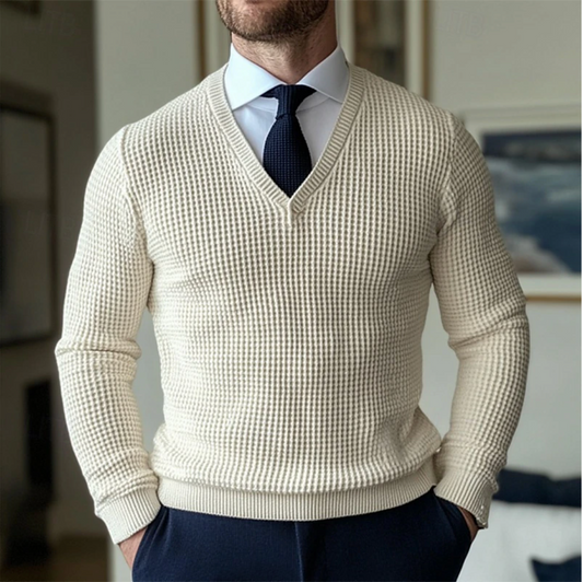 Timo - Stijlvolle V-hals Sweater