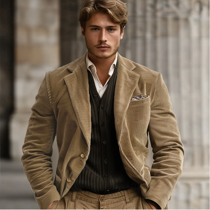 Ruben - Stijlvolle Corduroy Blazer