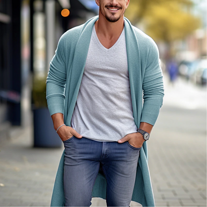 Nico - Stijlvol Lang Vest voor een Modern Uiterlijk