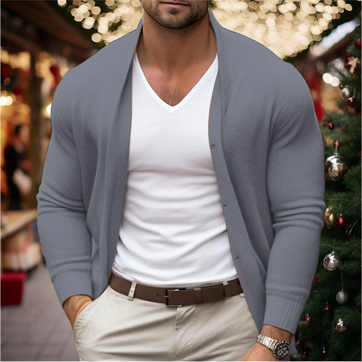 Daan - Stijlvol Cardigan Vest