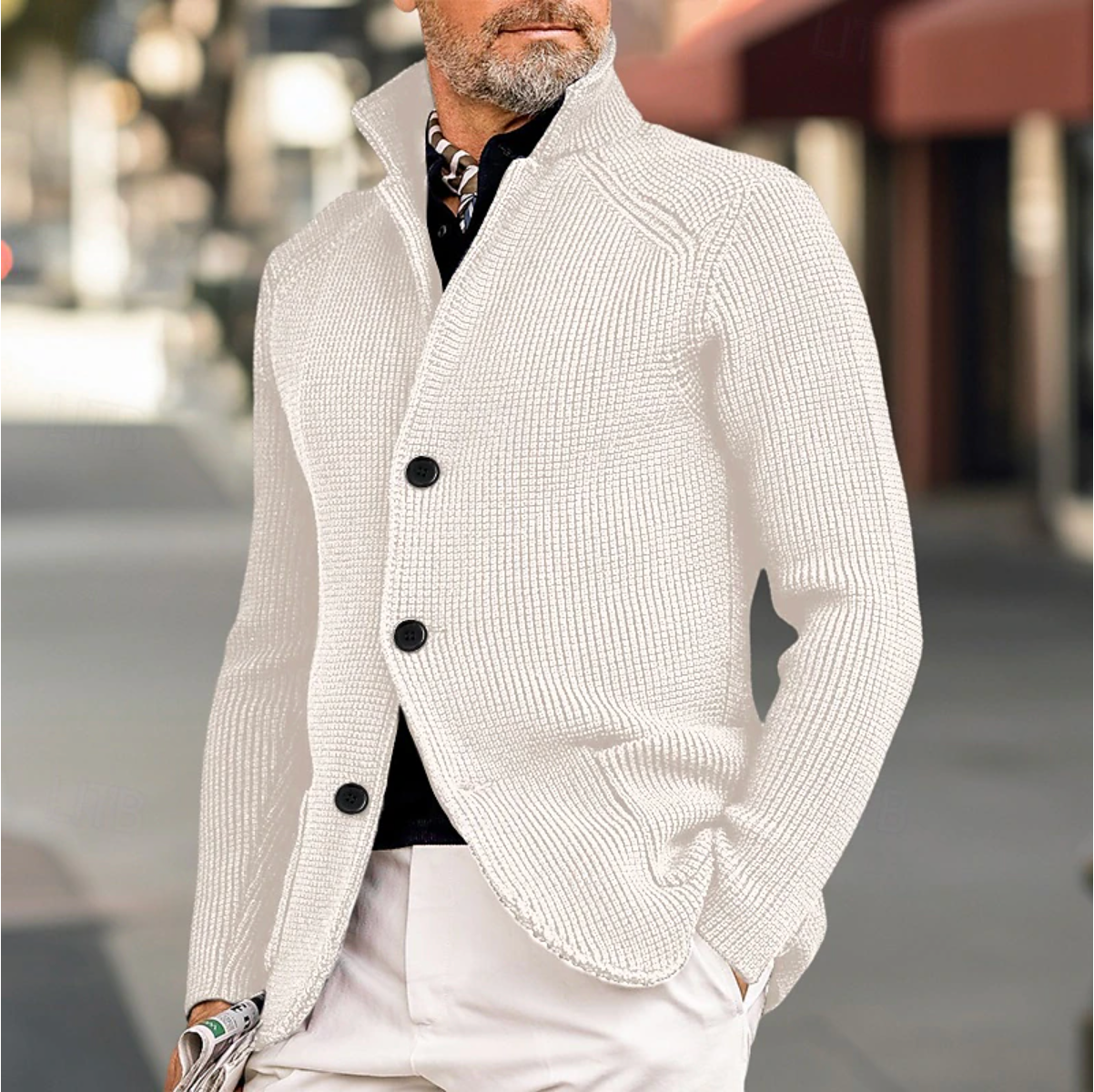 Luca - Comfortabel Cardigan Vest