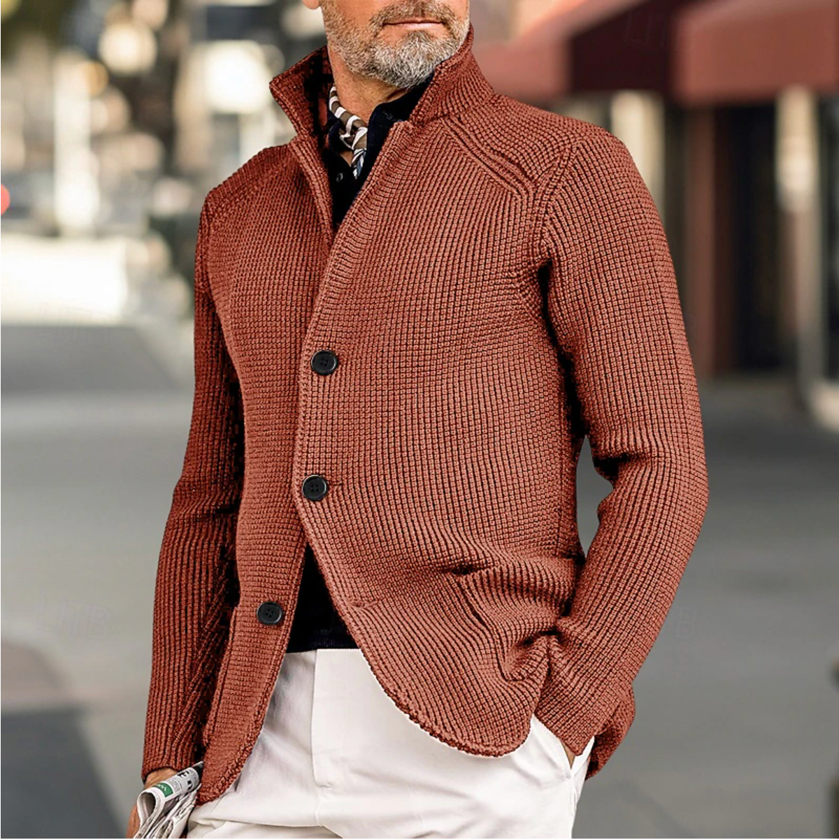 Luca - Comfortabel Cardigan Vest