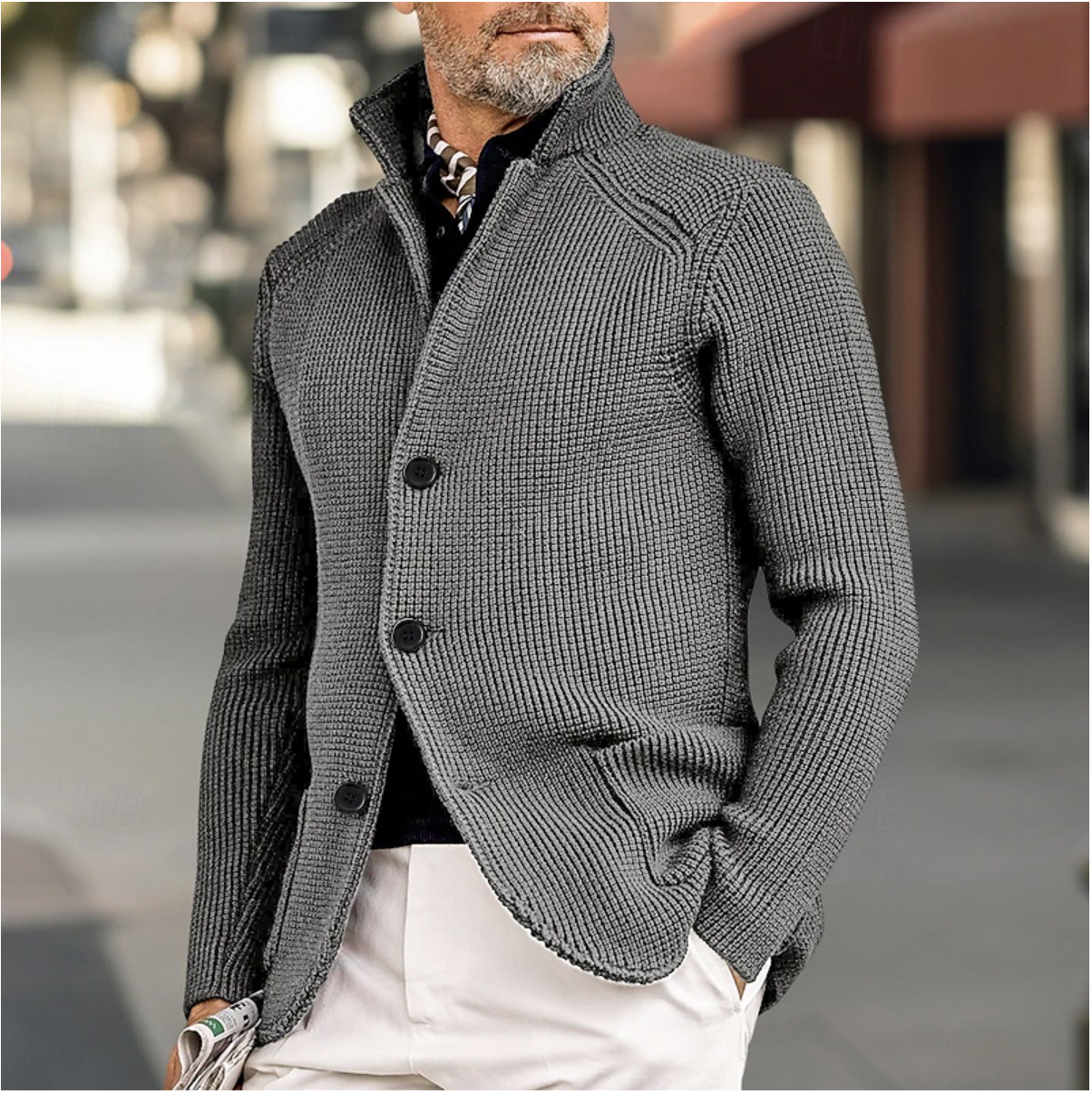 Luca - Comfortabel Cardigan Vest