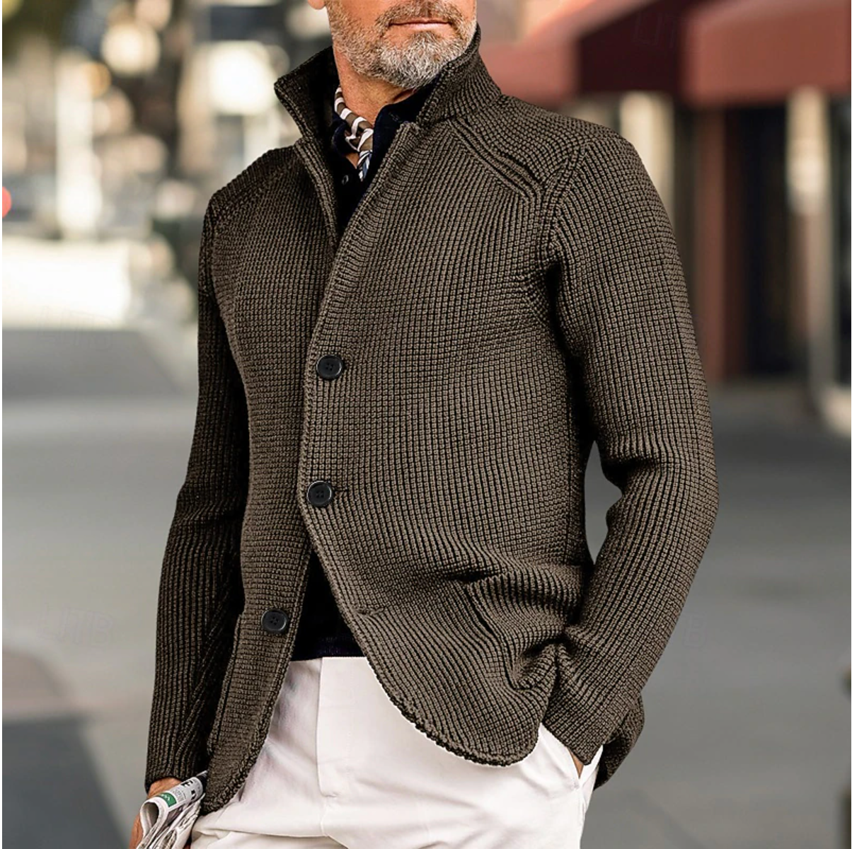Luca - Comfortabel Cardigan Vest
