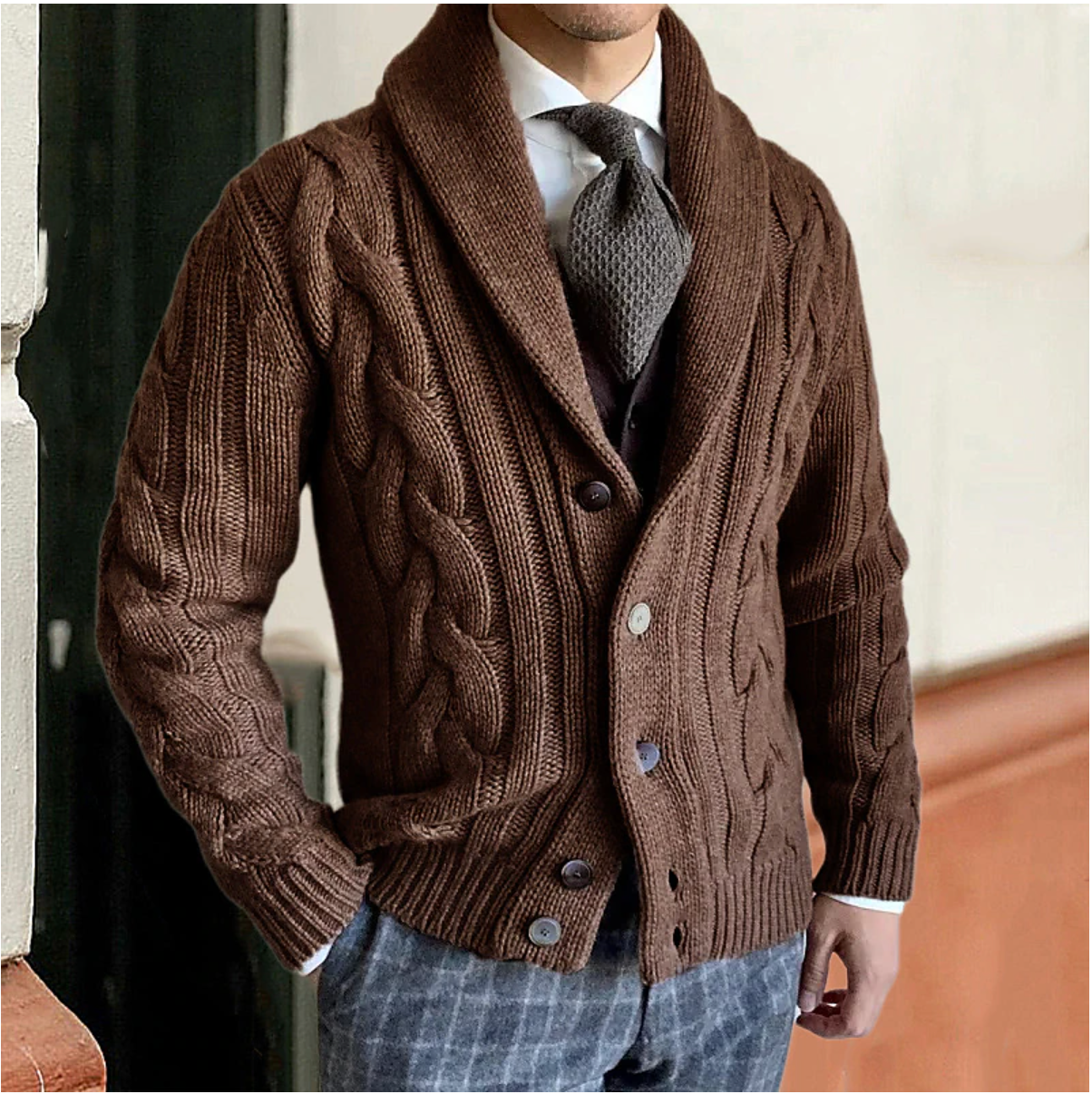 Luca - Stijlvol Gebreid Vest