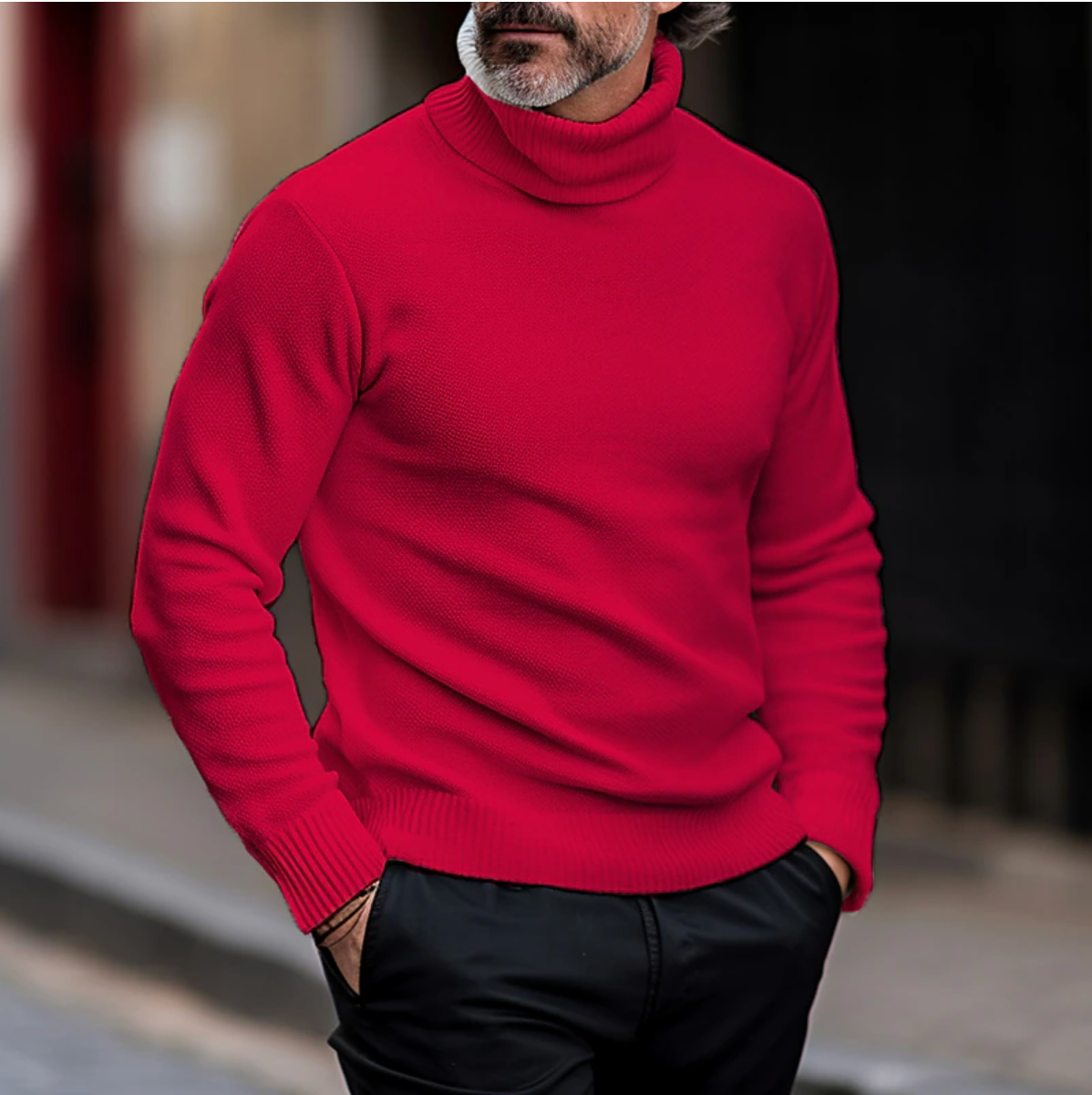 Luca - Stijlvolle Roll-Neck Coltrui
