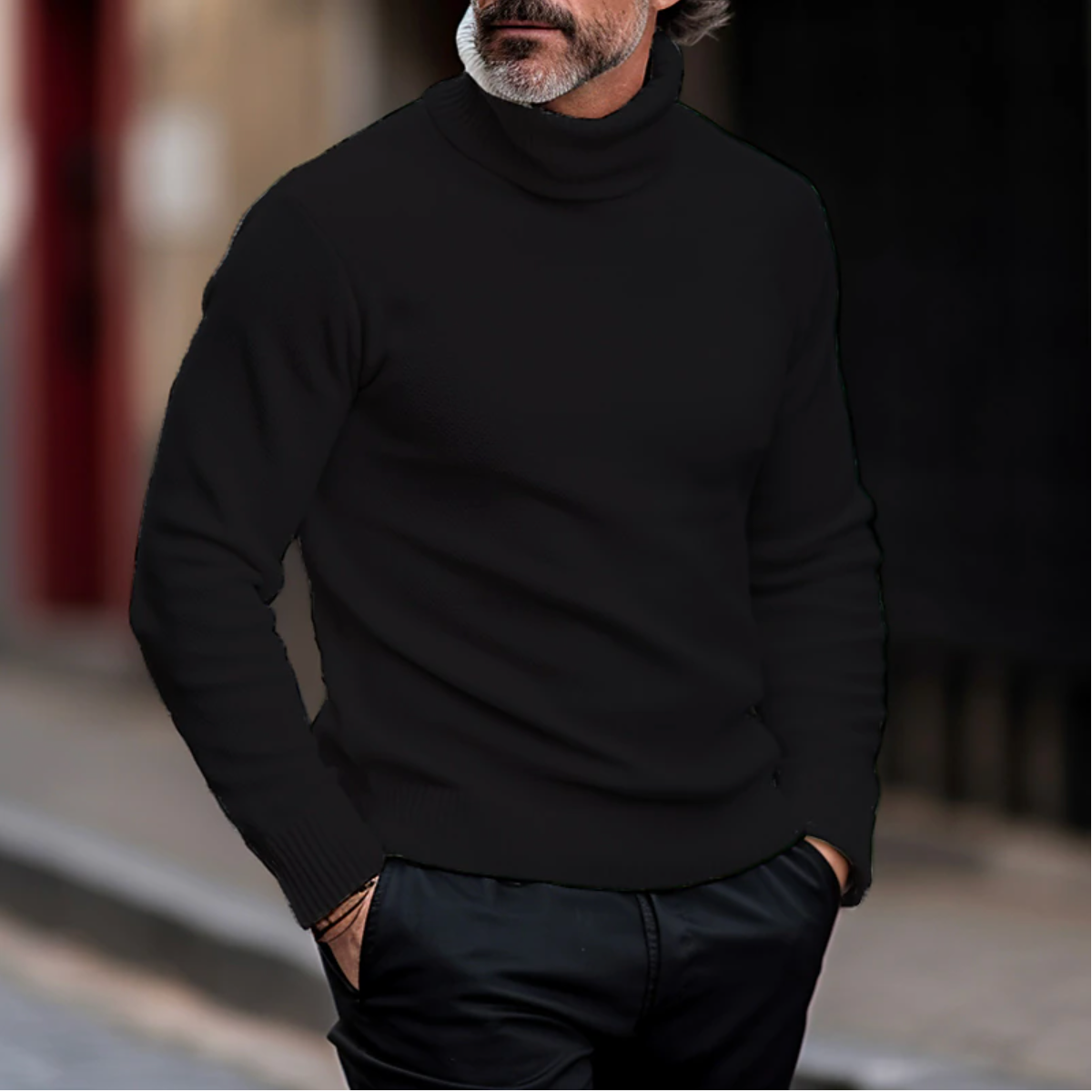 Luca - Stijlvolle Roll-Neck Coltrui