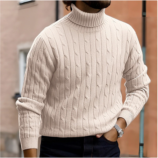 Joris - Elegante Coltrui met Rol-Hals