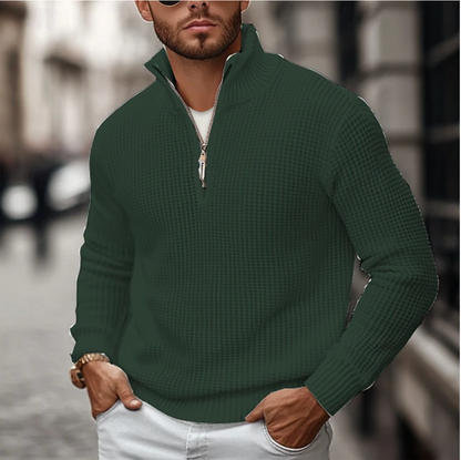 Jasper - Comfortabele Rits Sweater
