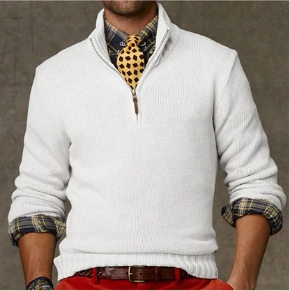 Leon - Comfortabele Rits-Sweater