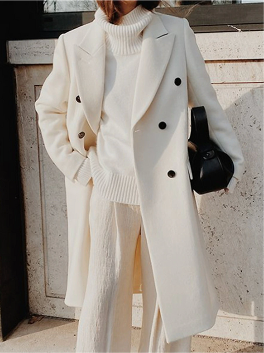 Lara - Stijlvolle Lange Trenchcoat