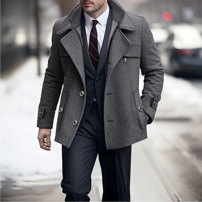 Julian - Elegante Winterjack met Luxe Afwerking