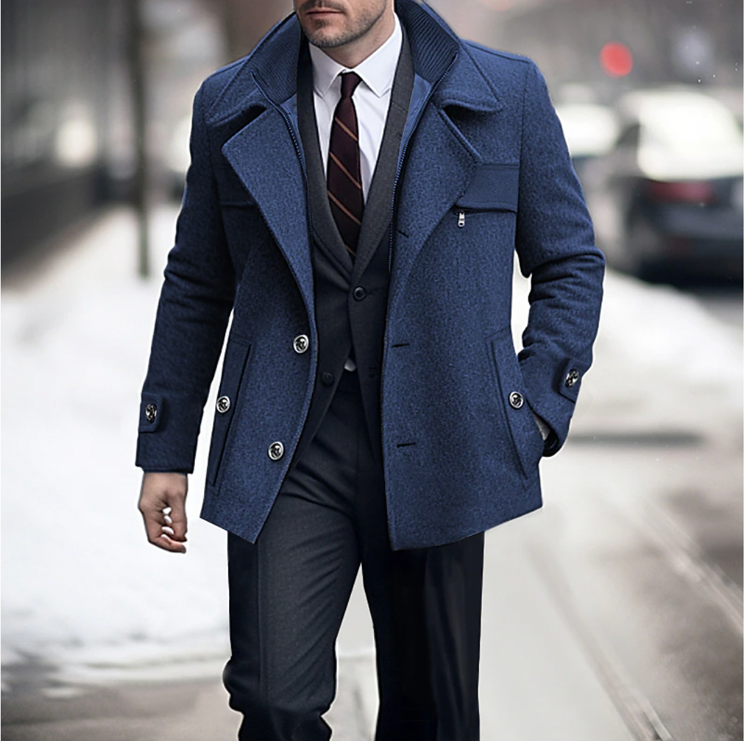 Julian - Elegante Winterjack met Luxe Afwerking