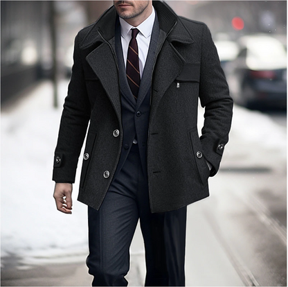 Julian - Elegante Winterjack met Luxe Afwerking