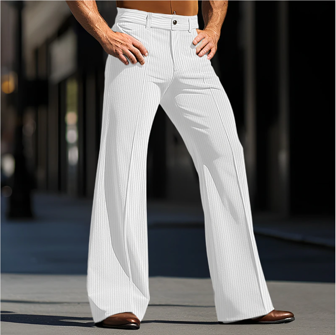 Joris - Trendy Flared Corduroy Broek
