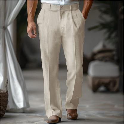 Luca - Comfortabele Linnen Broek