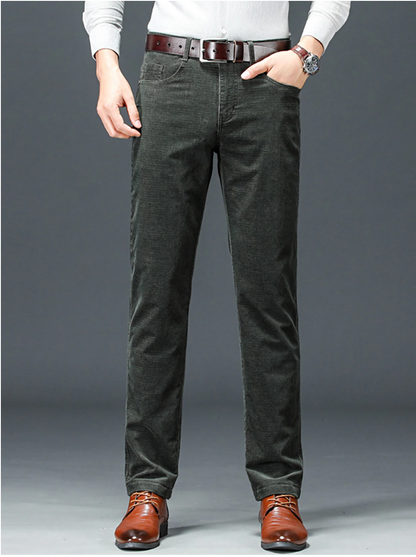 Lars - Stijlvolle Corduroy Broek met Retro Charme