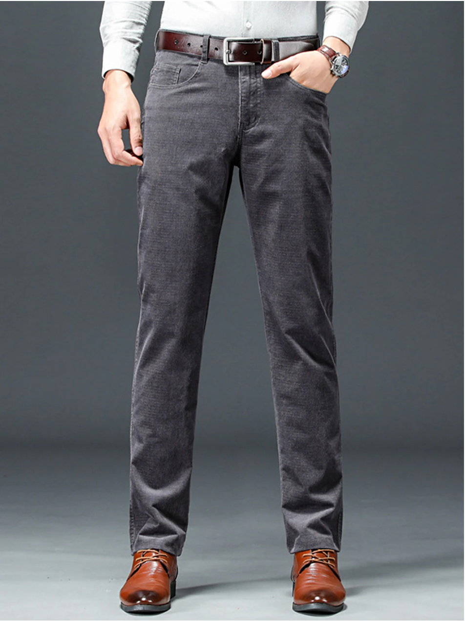 Lars - Stijlvolle Corduroy Broek met Retro Charme