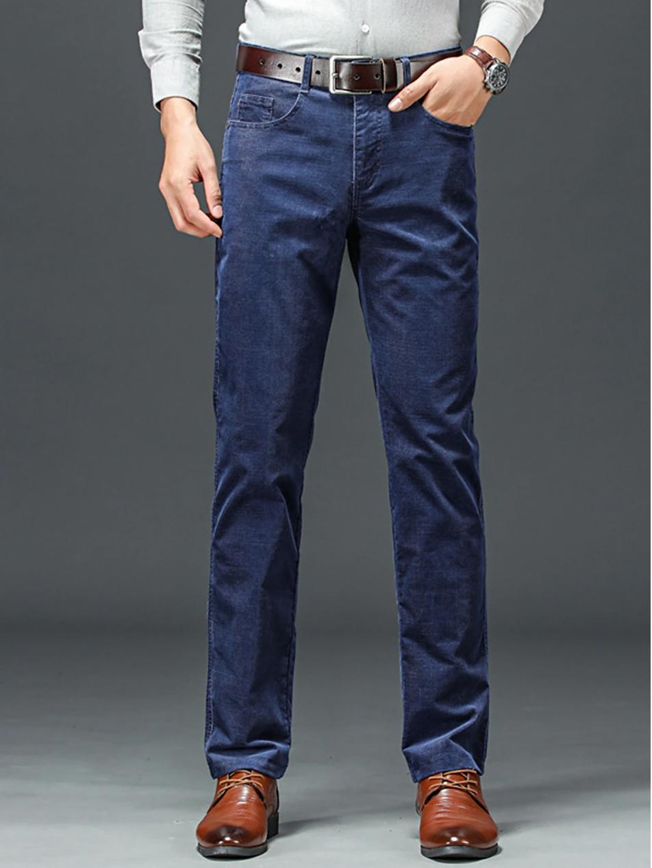 Lars - Stijlvolle Corduroy Broek met Retro Charme