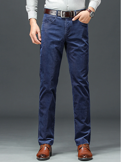 Lars - Stijlvolle Corduroy Broek met Retro Charme