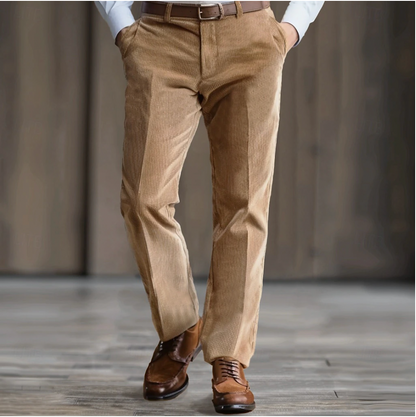 Lars - Stijlvolle Corduroy Broek met Retro Charme