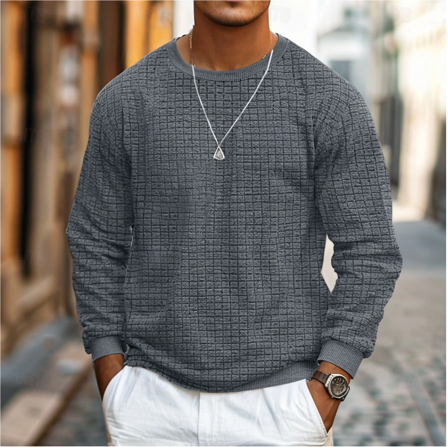 Frits - Comfortabele Casual Sweater