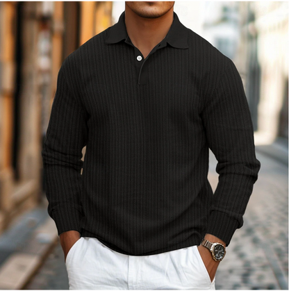 Luca - Elegante Lange Mouwen Polo