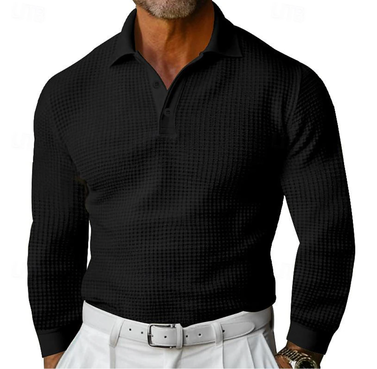 Max - Elegante Lange Mouwen Polo