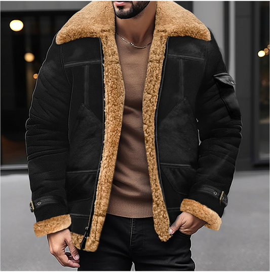 Ruben - Stoere Trucker Winterjas met Warme Binnenvoering