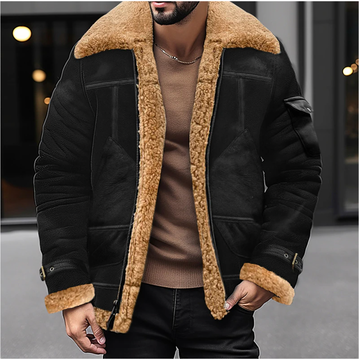 Ruben - Stoere Trucker Winterjas met Warme Binnenvoering