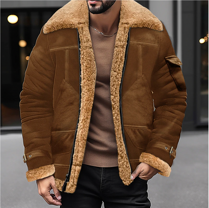 Ruben - Stoere Trucker Winterjas met Warme Binnenvoering