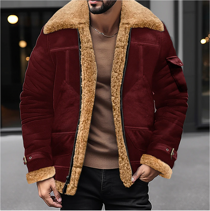 Ruben - Stoere Trucker Winterjas met Warme Binnenvoering