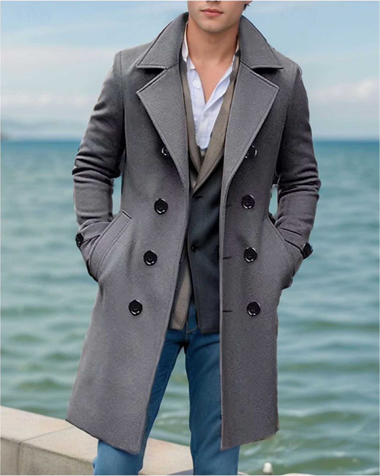 Jasper - Elegante Trenchcoat voor Elke Gelegenheid